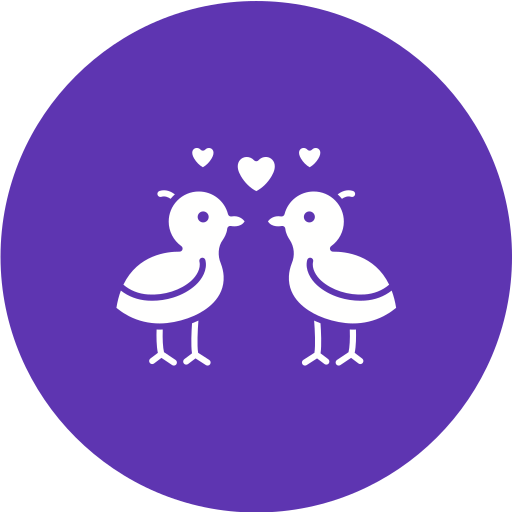 Love birds Generic Flat icon