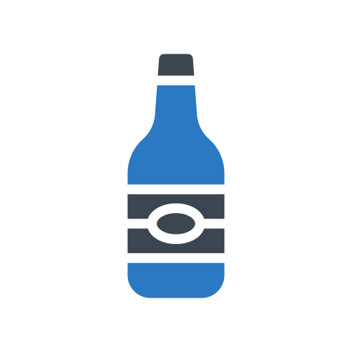 ワインボトル Generic Blue icon