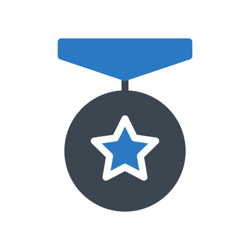 Медаль Generic Blue иконка