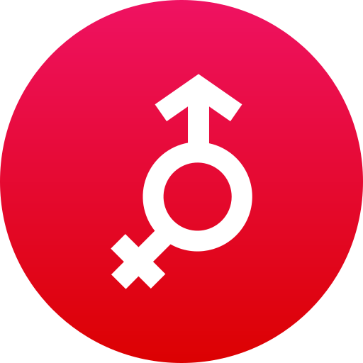 男性と女性 Generic Flat Gradient icon