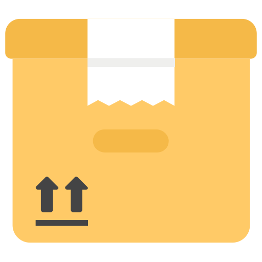 Shipping box Generic Flat icon