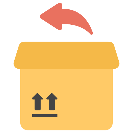 caja de devolución Generic Flat icono