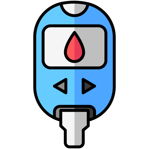 혈당계 Generic Outline Color icon