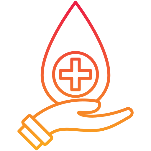 donación de sangre Generic Gradient icono