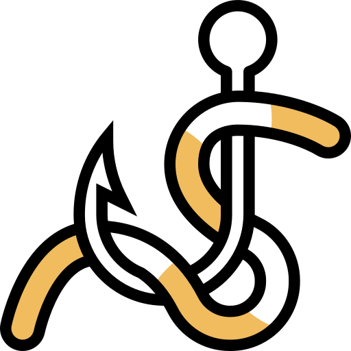 지렁이 Meticulous Yellow shadow icon