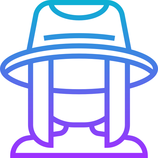 Fishing hat Meticulous Gradient icon