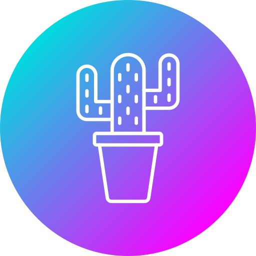 kaktus Generic Flat Gradient icon