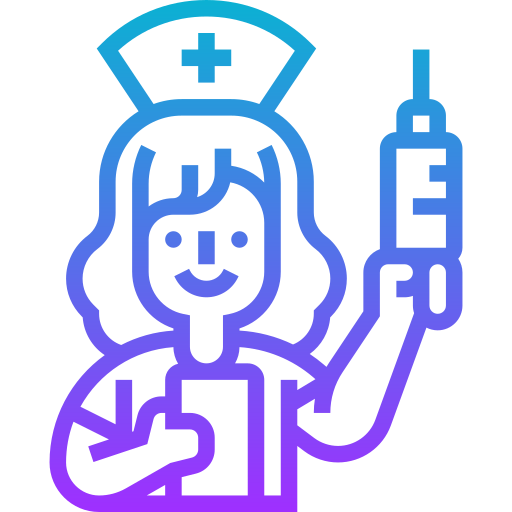 Nurse Meticulous Gradient icon
