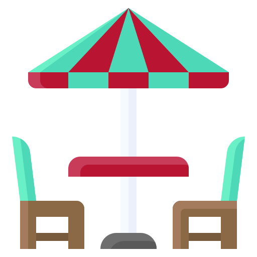 Dinner table Generic Flat icon