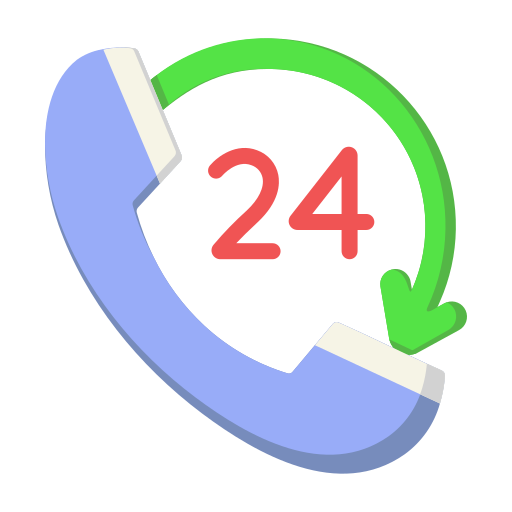 24 hours support Generic Flat icon