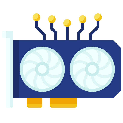 Gpu mining Generic Flat icon