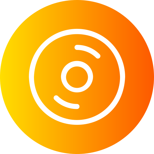 Disc Generic Flat Gradient icon