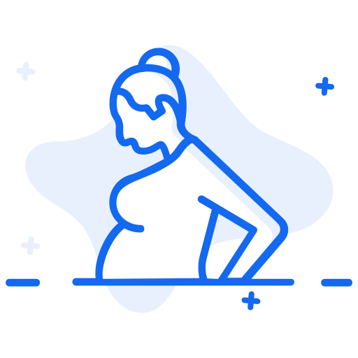 el embarazo Generic Blue icono