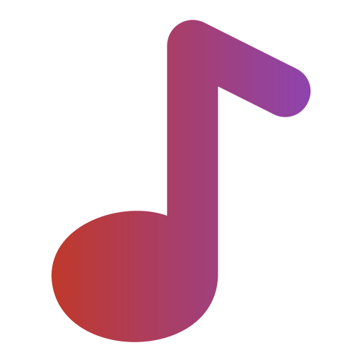 Music note Generic Flat Gradient icon