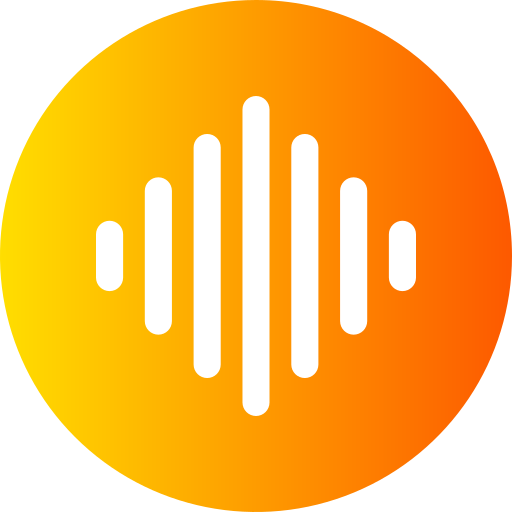 Sound waves Generic Flat Gradient icon