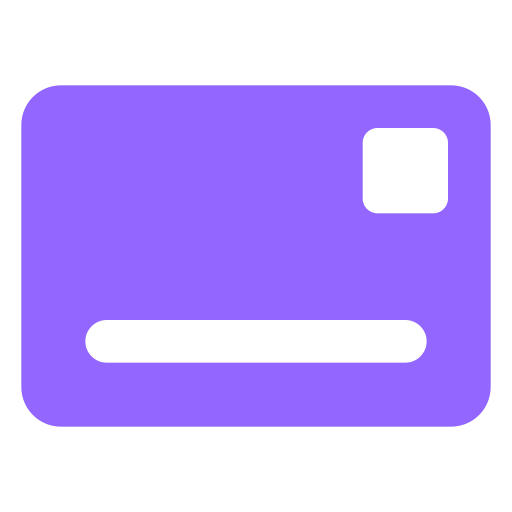 karta kredytowa Generic Flat ikona