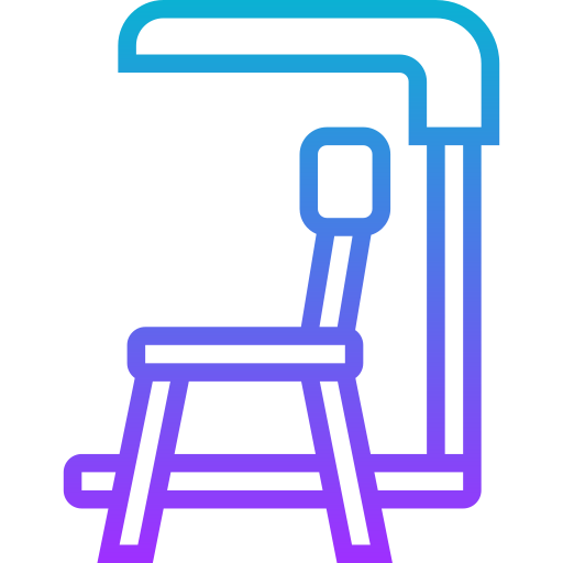 silla de juez Meticulous Gradient icono