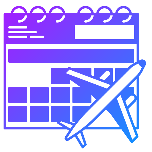 Flight Generic Flat Gradient icon