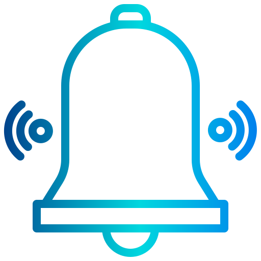 campana xnimrodx Lineal Gradient icono
