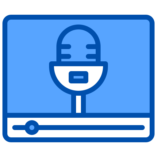 팟캐스트 xnimrodx Blue icon