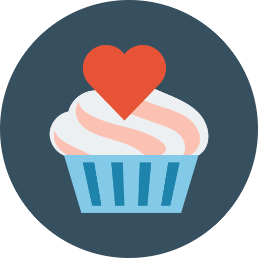 Cupcake Generic Circular icon