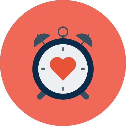 Alarm clock Generic Circular icon