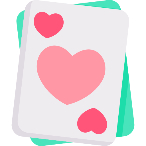 Ace of hearts Special Flat icon