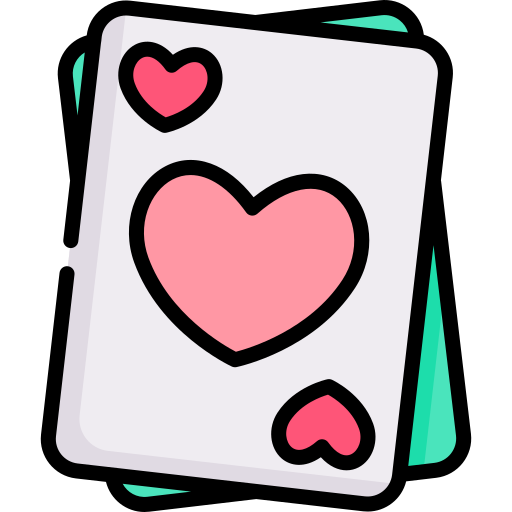 Ace of hearts Special Lineal color icon