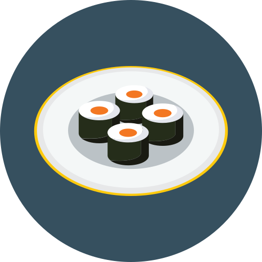 sushi Generic Circular icoon