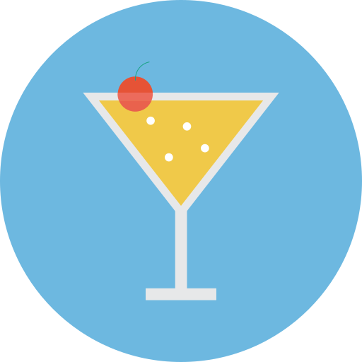 cocktail Generic Circular icona