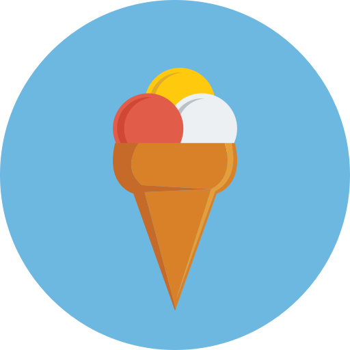 helado Generic Circular icono