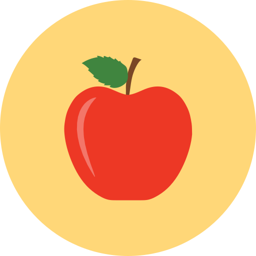 jabłko Generic Circular ikona