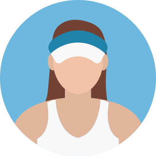 tenista Generic Circular icono