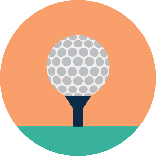 golf Generic Circular icona