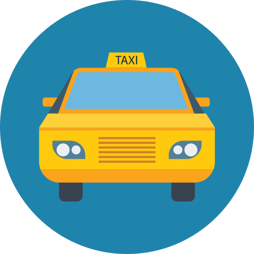 택시 Generic Circular icon