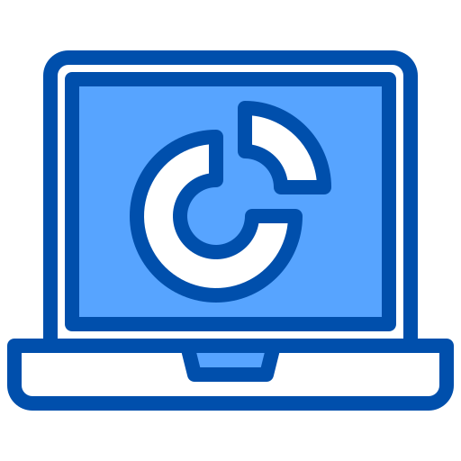 gráfico circular xnimrodx Blue icono