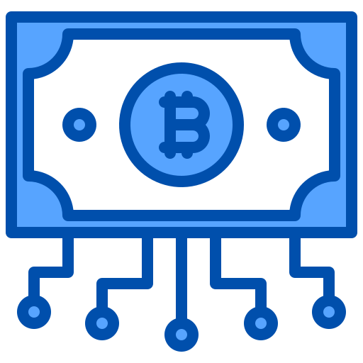 bitcoin xnimrodx Blue icono