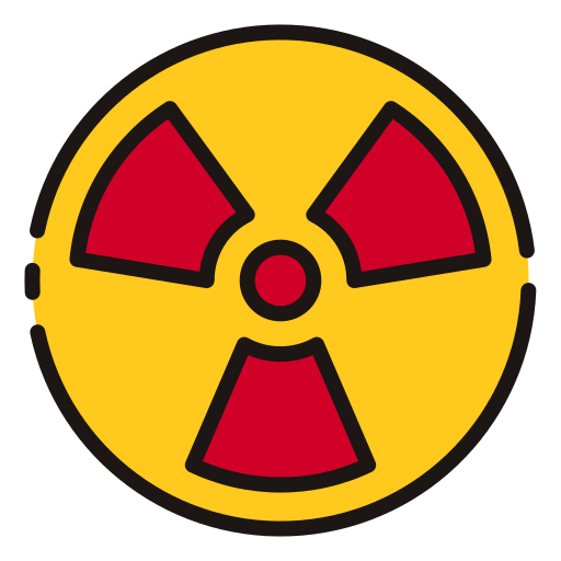 Radioactive Good Ware Lineal Color icon