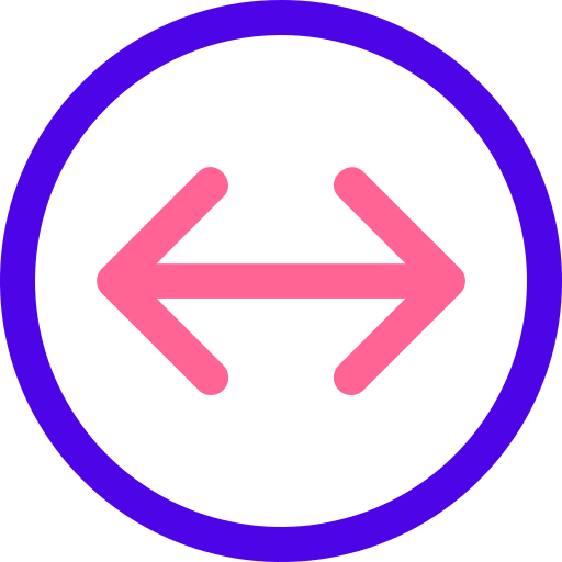 zwei wege Generic Outline Color icon