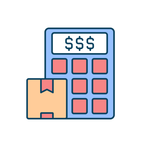 Calculating machine Generic Thin Outline Color icon
