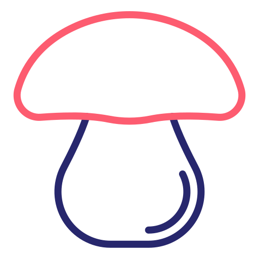 champignon Generic Outline Color icona