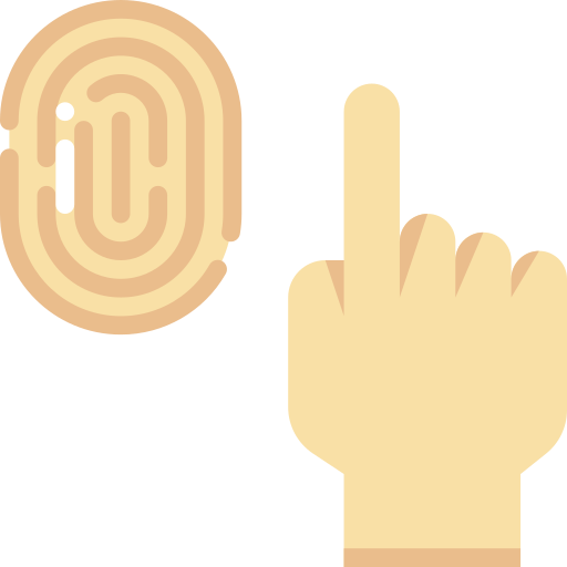 fingerabdruck Generic Flat icon