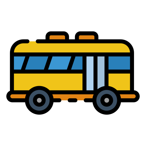 バス Good Ware Lineal Color icon