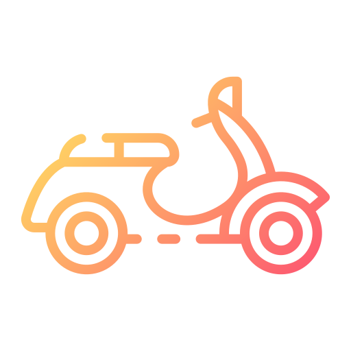 motocykl Good Ware Gradient ikona