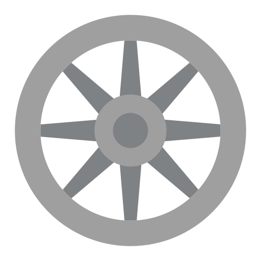 roue Good Ware Flat Icône