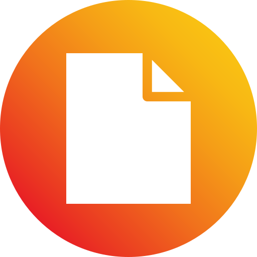 File Generic Flat Gradient icon