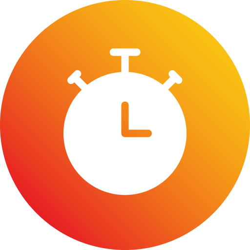 chronomètre Generic Flat Gradient Icône