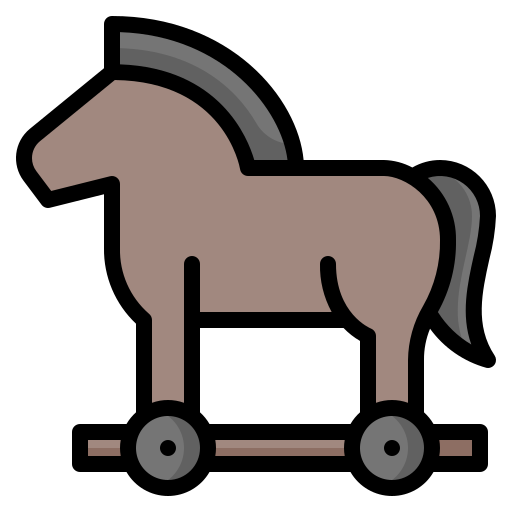 トロイの木馬 Generic Outline Color icon