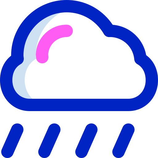 Rain Super Basic Orbit Color icon
