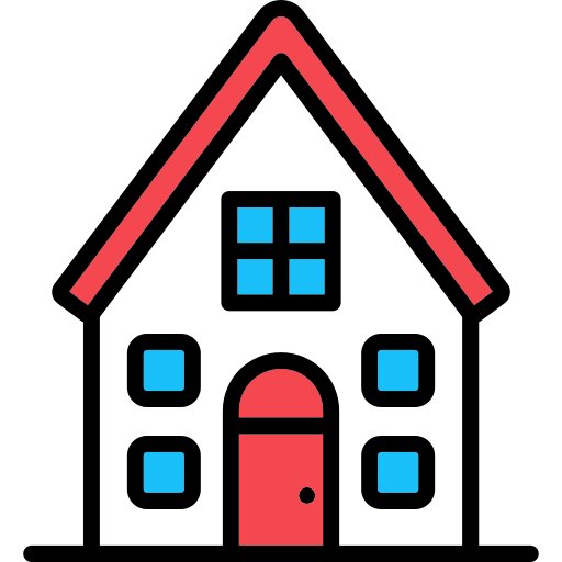 House Generic Outline Color icon